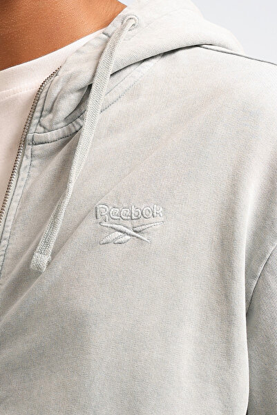 Reebok ANTHE FZ Gri Erkek Eşofman Üstü
