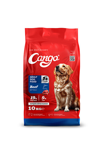 Cango Hrana uscata caini adulti, 10 kg, cu carne vita - masa musculara, piele...