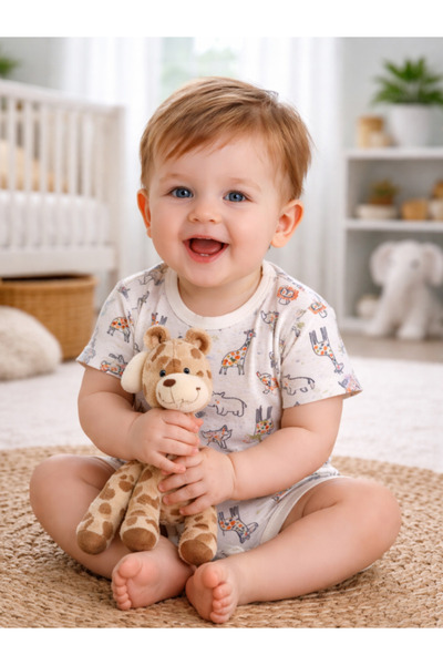 luay بدلة أطفال فاخرة مصنوعة من قماش فائق النعومة بنسبة 100% من بامبو ، مناسب...