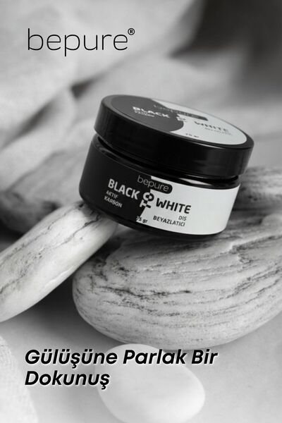 Bepure Activated Carbon Teeth Whitening Powder, Teeth Cleaning and Teeth Whitening, Activated Carbon 75Gr