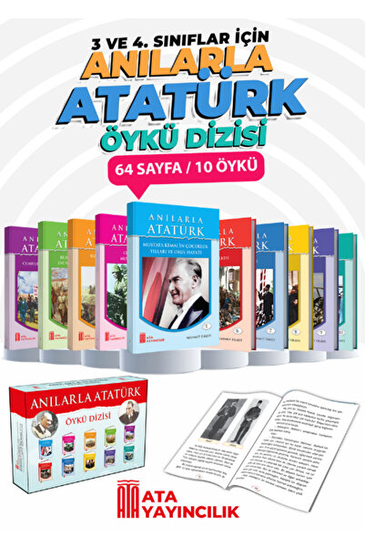 Ata Yayıncılık Anılarla Atatürk Öykü Dizisi (3-4. Sınıf)