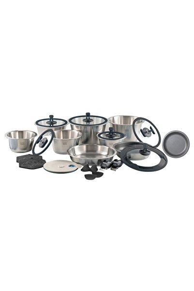 cookvision Stainless Steel Cookware Set 24 Pieces