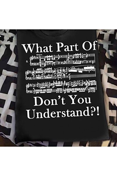 Herşey Nota Ce parte ai nevoie de explicație unisex tricou