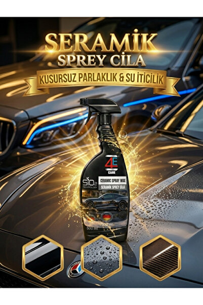 4E CARE Hızlı Cila Seramik Katkılı (Yüksek Parlaklık)