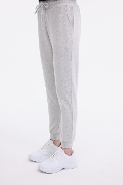 Kinetix WB JOGGER 22SN86 5FX A GRI MEL Kadın Eşofman Altı