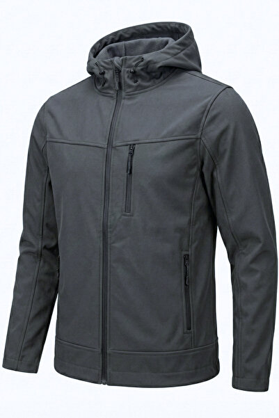 GENIUS STORE Muški kaput Postavljeno flisom Softshell kaput otporan na vodu i...