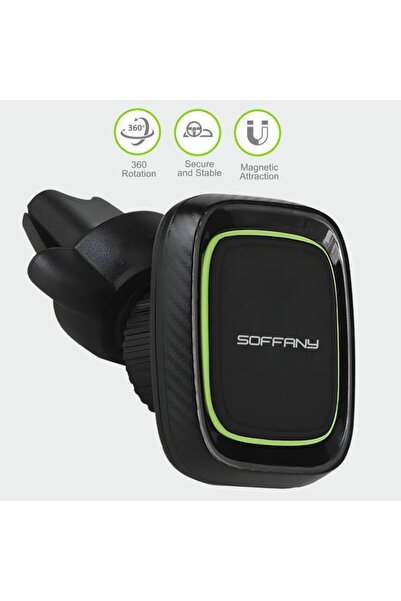 Soffany MCH-110 MCH-110 360° Mıknatıslı Araç İçi Telefon Tutucu Klima Uyumlu