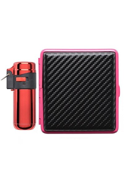 Atomic German Çakmak ve Tabaka Hediye Seti Karbon Pembe-Siyah 15664