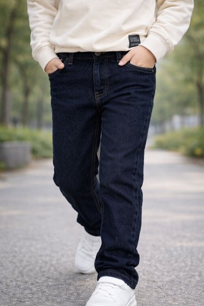 CEDY DENIM - High Quality Boy's High Waist Regularfit Stretchy Jean Pants C800