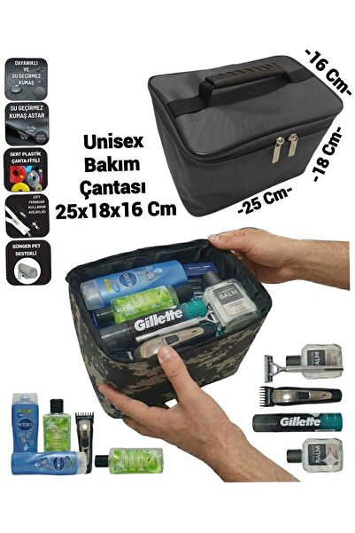 SEVBAGS UNİSEX BAKIM ÇANTASI ŞAMPUANLIK BOY