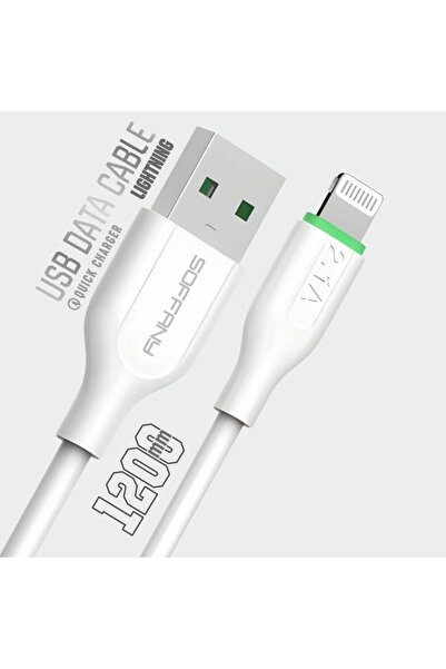 Soffany HM-505 HM-505 Lightning USB Data & Şarj Kablosu 2.1A