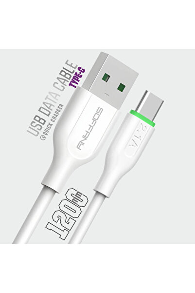 Soffany HM-506 HM-506 USB TYPE-C Data & Şarj Kablosu 2.1A