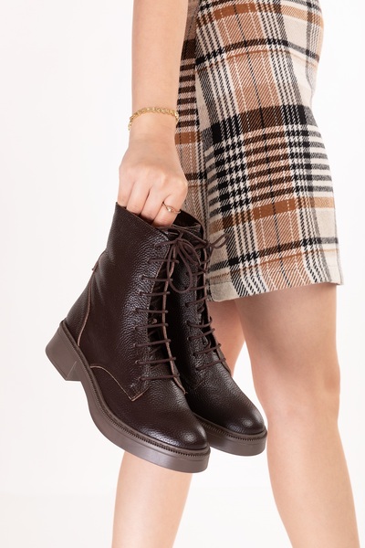 Gondol Hakiki Deri Rahat Günlük Postal Bot anl.2716 Kahverengi