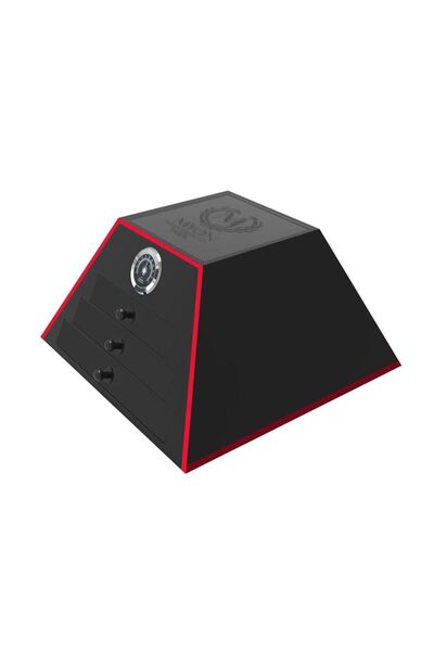 Myon Paris Pyramid Humidor Puro Kutusu Mat Siyah 50's