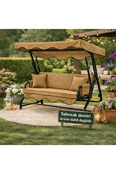 batu tekstil Salıncak Minderi 3 kişilik (Sünger ve tente dahil)