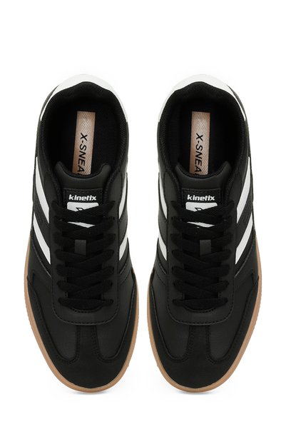 Kinetix Rudow Pu W 5Fx Black Women's Sneaker