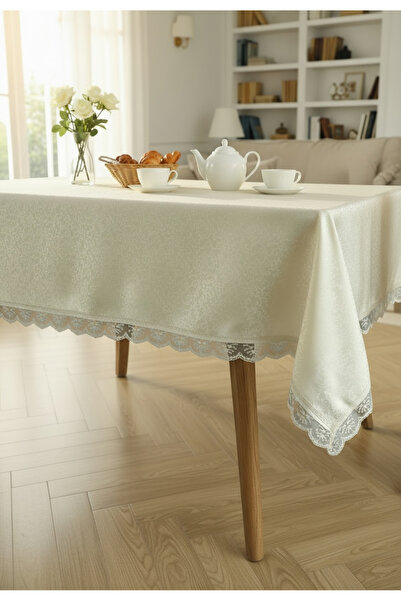 Pimula home مفرش طاولة بدون خياطة 160×220 سم – قابل للغسل، سهل التنظيف - غولف