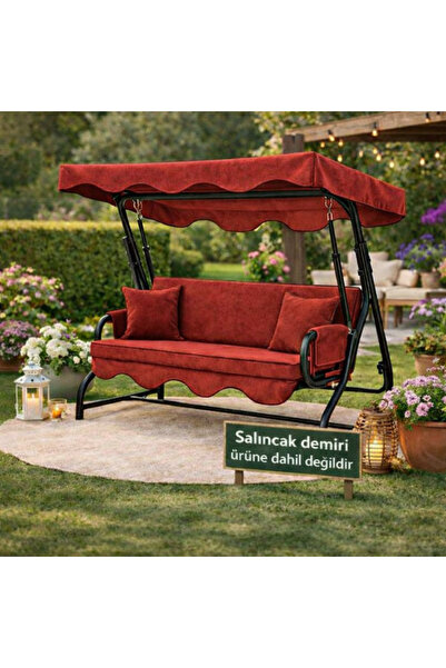 batu tekstil Salıncak Minderi 3 kişilik (Sünger ve tente dahil)