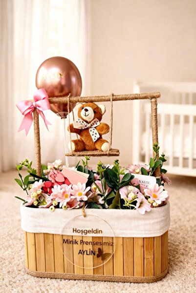 birmutluluk -salıncaktayıcıklı bebek -hastane hediye -bebek hediye -yenidoğan...