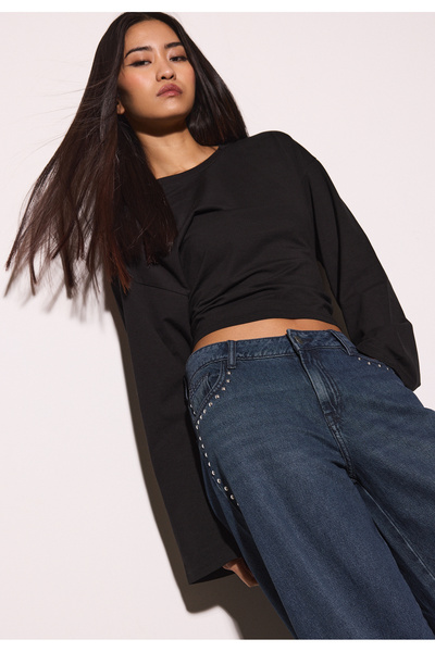 Stradivarius Kimono sleeve T-shirt