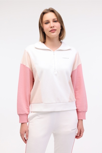 lumberjack WL ANNABEL-C 16CK927 5FX Pembe Kadın Sweatshirt