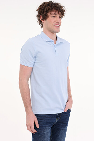 Kinetix Mb Pam 12sn328 5fx Ανδρικό κοντομάνικο μπλουζάκι γαλάζιο