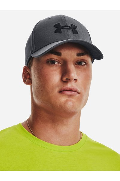 Under Armour Gray Men's Hat 1376701-012 Men's UA Blitzing Ad
