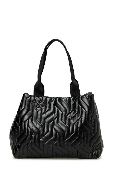 lumberjack Geantă de umăr SFT PU KPTN OMZ 4PR neagră pentru femei