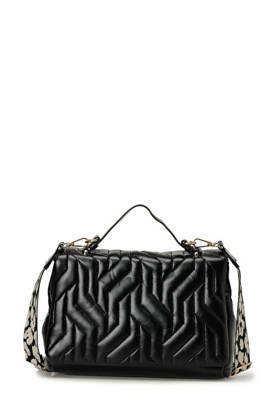 lumberjack حقيبة يد نسائية سوداء SFT PU KPTN EL 4PR