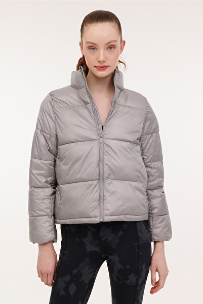 lumberjack معطف قصير للنساء من WL CANDACE 2GF723 4PR باللون الرمادي