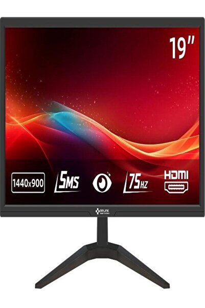 QUANDTECH AP LINE 19inc 1440x900 Full Hd 75Hz. 5ms. Led Monitör (HDMI+VGA)