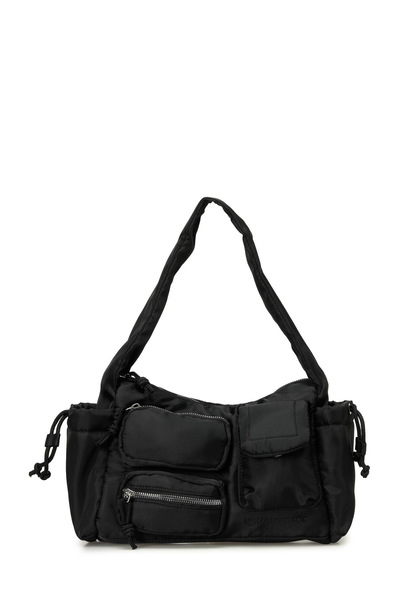 lumberjack PRST COKCEPLI OMZ 4PR Geantă neagră de umăr pentru femei