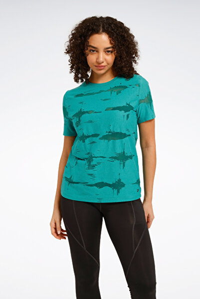 Reebok BURNOUT TEE K MINT Ženska majica kratkih rukava T-shirt
