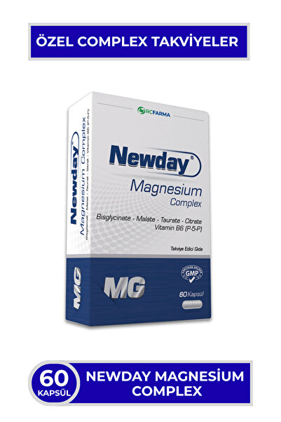 newday Magnezyum Complex B6 Kapsül 60 Kapsül