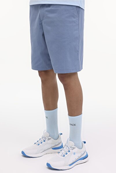 lumberjack ML SPENCE 22URB6801-4 4FX - Pantaloni scurți albaștri pentru bărbați