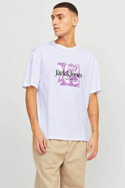 Jack & Jones Jack&Jones Oversize minimalistička muška majica kratkih rukava -...