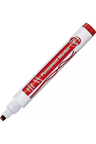 Mas Bion Marker Pen Cut Tip Red [9177]