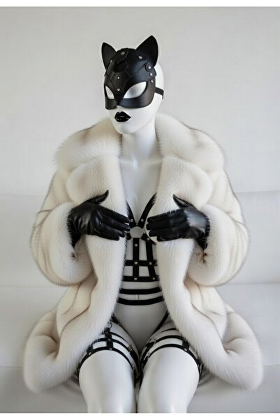 Good Miss Deri Fantezi Set – Maske + Üst Harness + Alt Harness