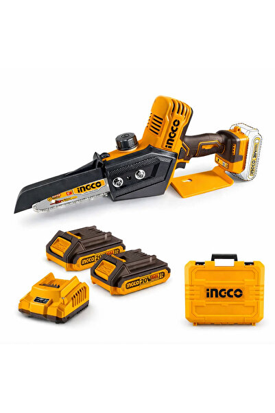 Ingco Akülü Dal Kesme Testeresi 20V 2Ah Çift Akülü 15 cm