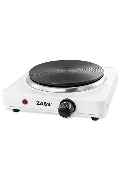Zass Electric hob ZHP 06A, 1500W, 1 Burner White