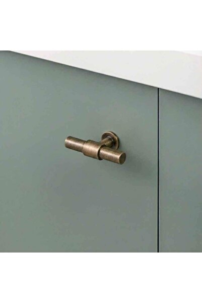 System Düğme Mobilya Kulbu Antik Renk 60mm Kulp (SY9236 0060 ABM-ABM)