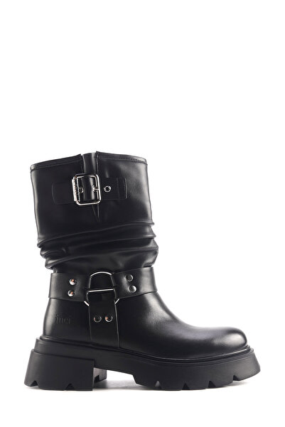 İnci Inci Jaky 4Pr Black Women's Biker Boots