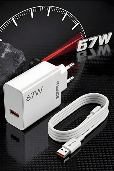 Soffany SY-067 SY-067 67W TURBO USB-C Şarj & Data Kablosu