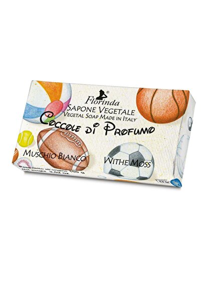 Florinda Bebek Serisi Bitkisel Katı Sabun Beyaz Yosun 100 g 8059591190890