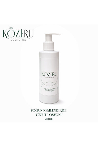 Yoğun Nemlendirici Vücut Losyonu – Hyaluronik Asit, Üre & Shea Butter 200 ML