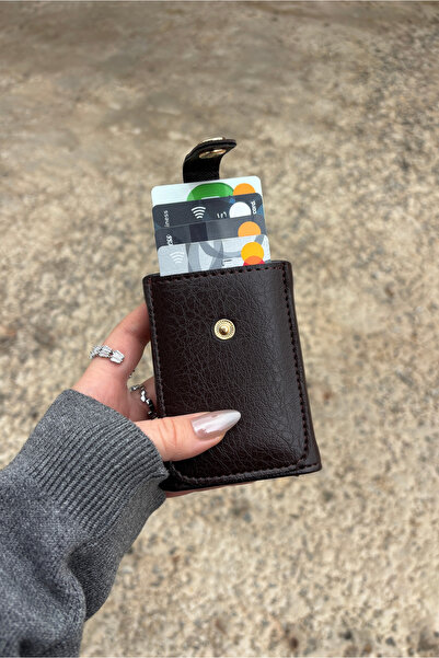 Yuka Atelier Vertical Mechanism Card Holder Wallet