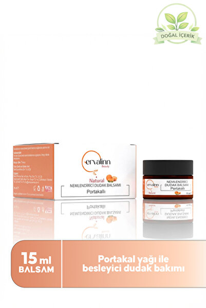 Ervalinn Doğal Dudak Balsamı (LİP BALM) Kurumayı Ve Çatlamayı Önleyen Nemlend...