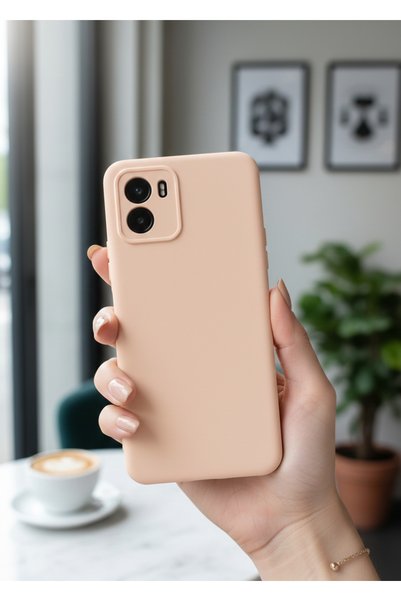 TechTrove حافظة لهاتف Vivo Y15S من الداخل مصنوعة من السيليكون الناعم المخملي