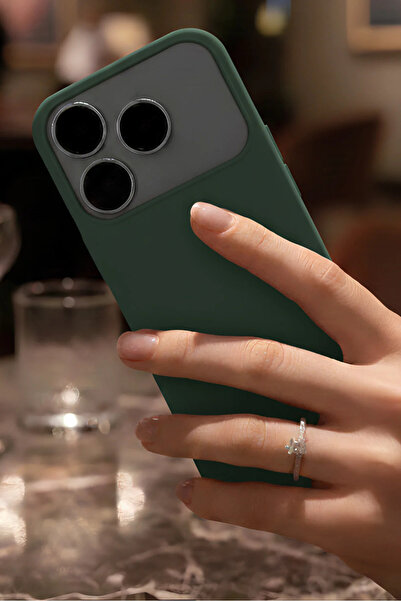 TechTrove غطاء سيليكون عالي الجودة متوافق مع آيفون 17 برو ماكس مع حماية للكام...