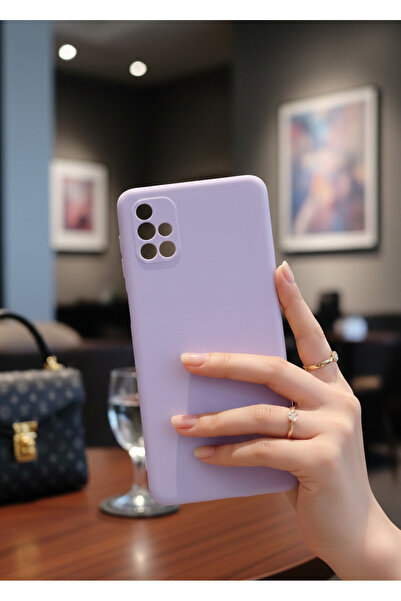 TechTrove Galaxy M51 Uyumlu Kılıf İçi Kadife Soft Silikon Lansman Kapak